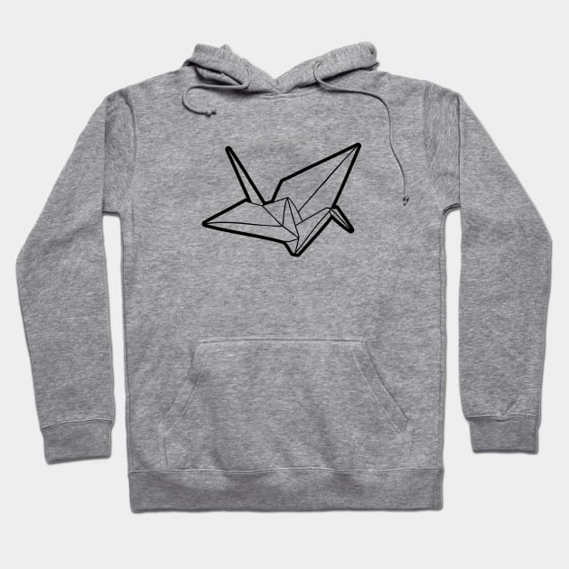 Origami Crane Hoodie by vpessagno